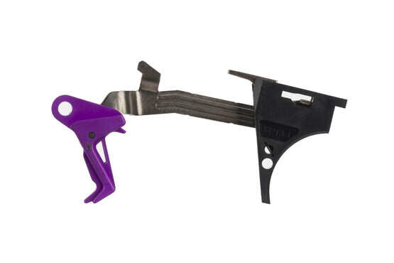 CMC drop-in Glock 43 trigger with purple flat bow fits 9MM Glock G43 pistols only
